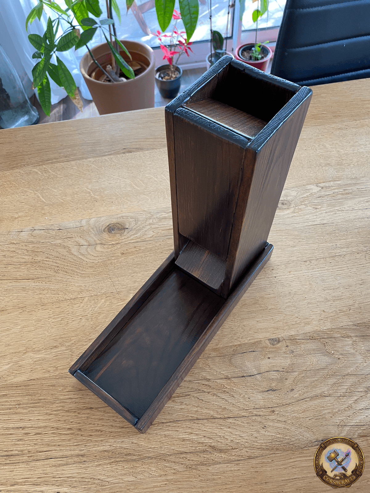 Wooden Dice Tower