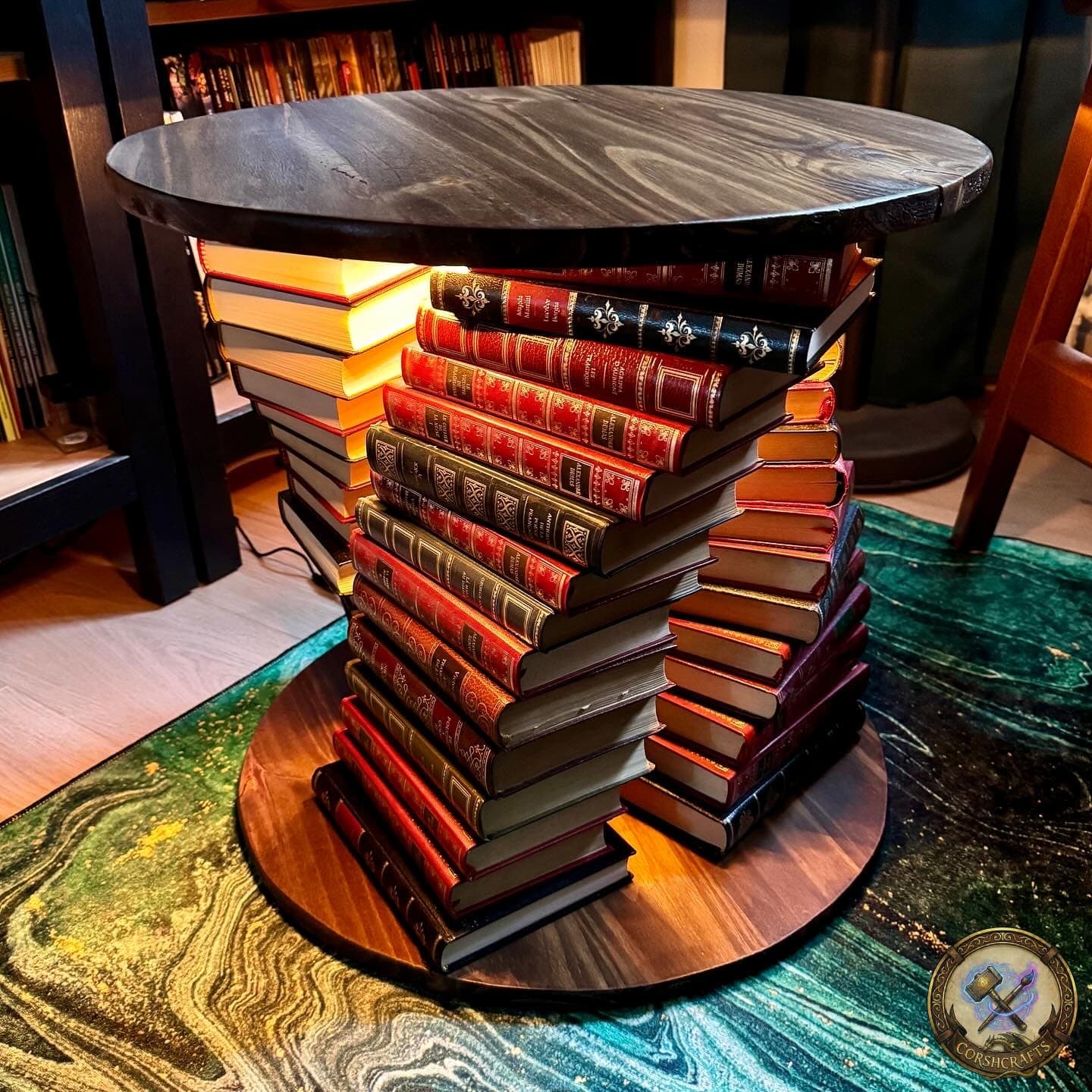 Table bibliothèque